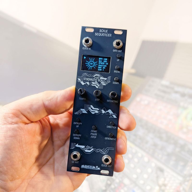 BIGZUN Stochastic Scale Sequencer Eurorack module