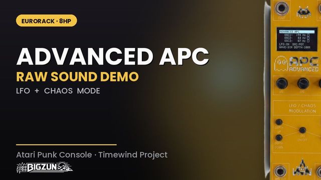 Raw sound demo — LFO & chaos