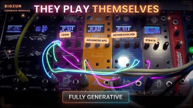 Aether Evolver, LOOM & Advanced APC playing together