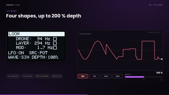 LOOM — FM drone layer voice