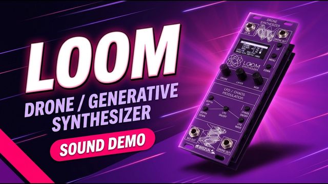 LOOM + reverb — ambient drone