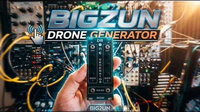 Drone Generator — live ambient drone improvisation
